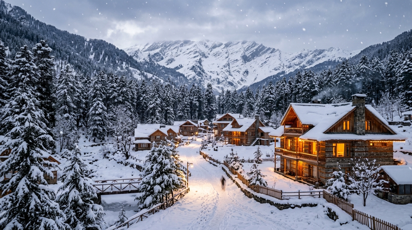 Best Time to See Snowfall in Manali During Winter