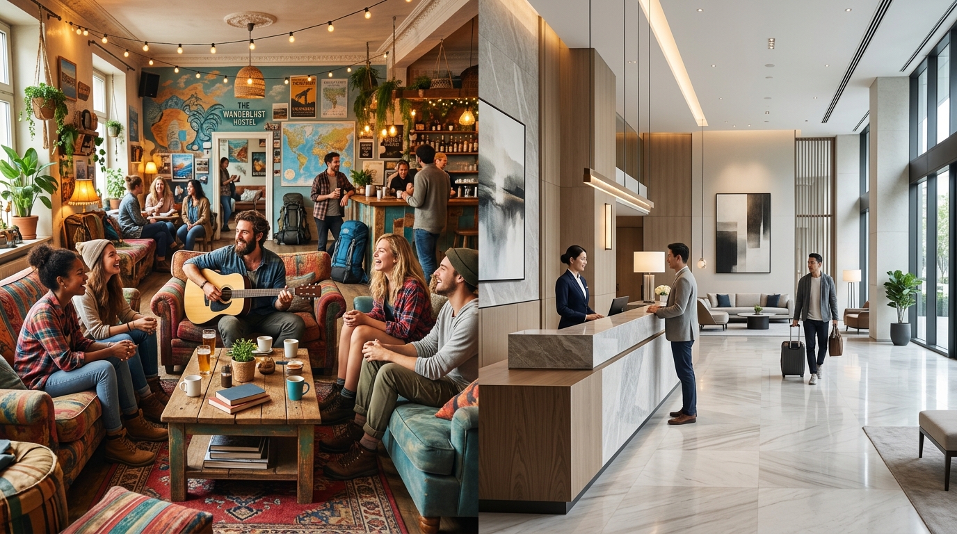 Hostel vs Hotel in India: What Young Travellers Choose