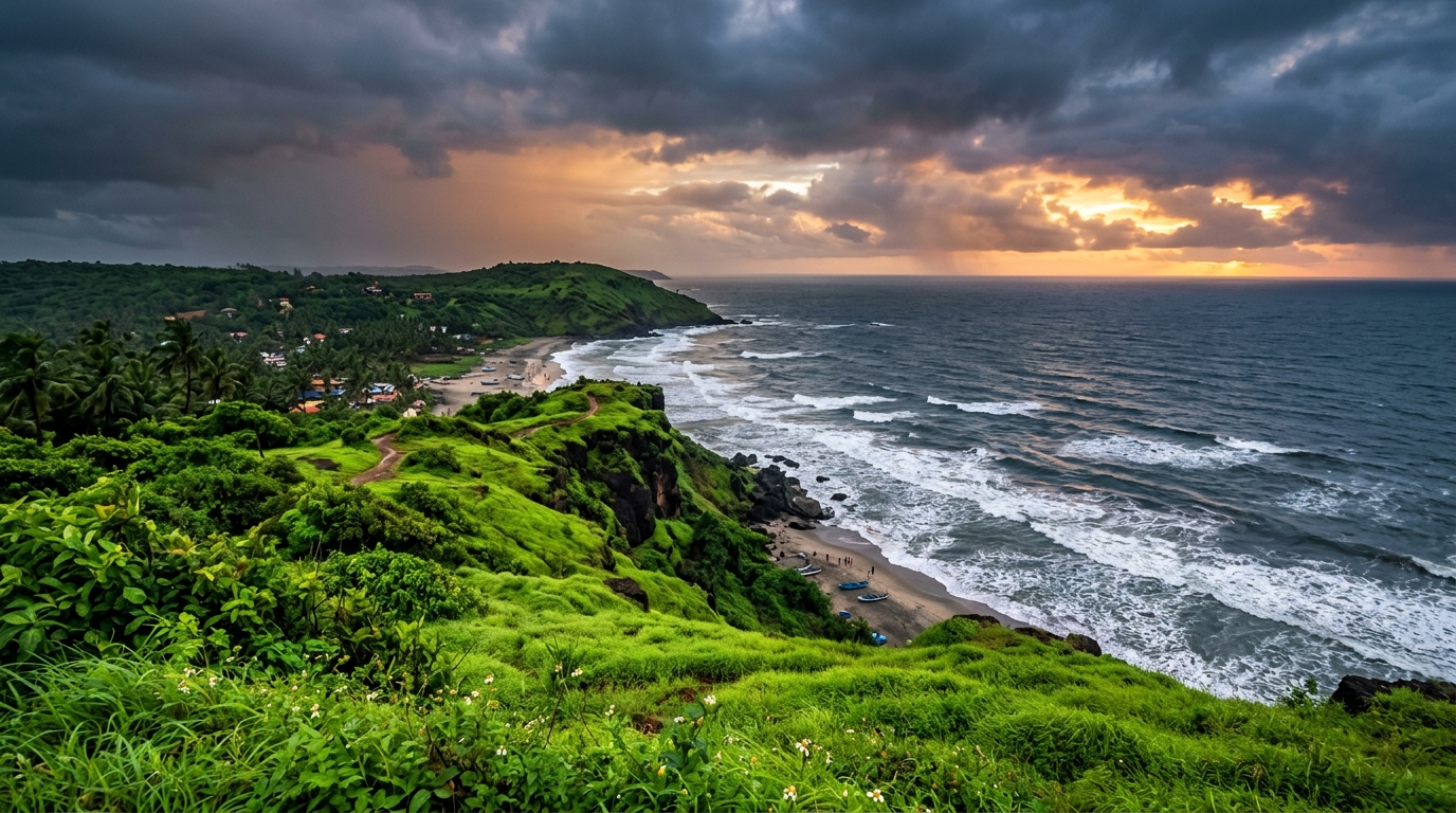Why Visit Vagator During the Monsoon Season